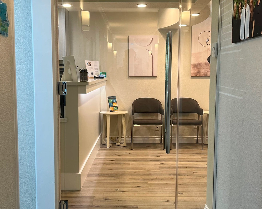 reception-long beach dental health