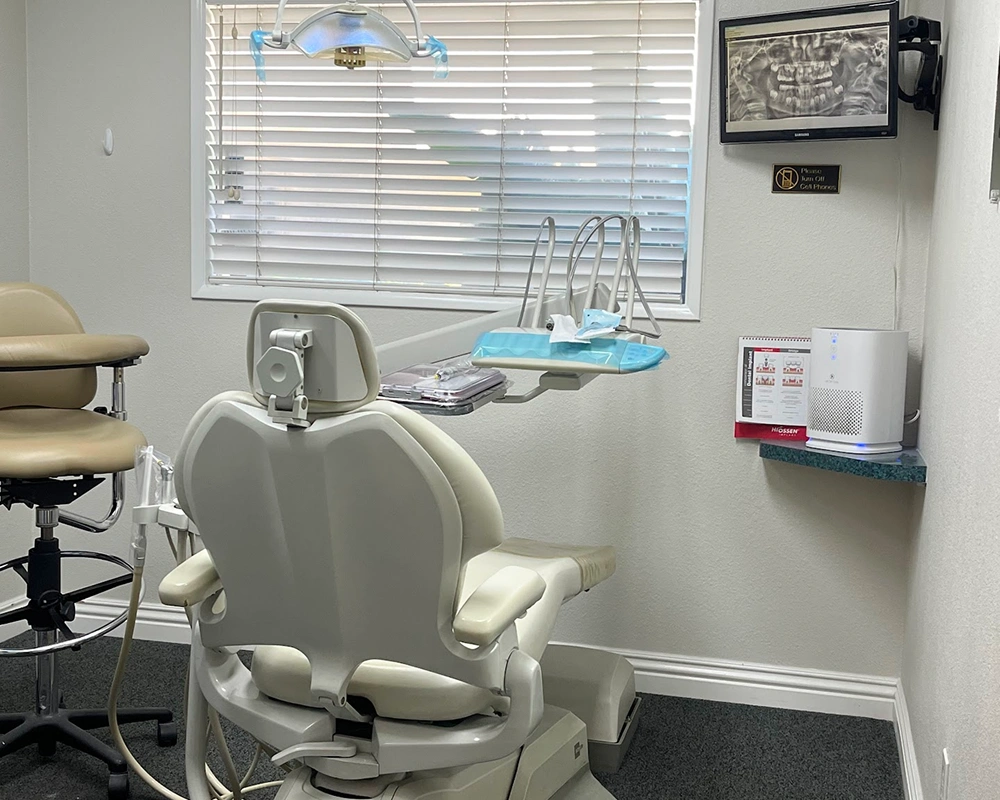 reception-long beach dental health